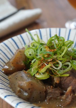 牛すじ煮込み 赤味噌仕立て-レシピのメイン写真
