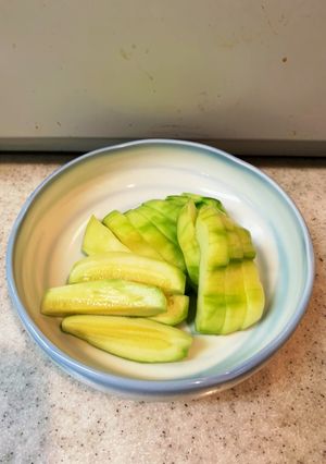 子メロン（すぐり）塩漬け-レシピのメイン写真
