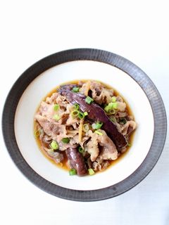 トロ柔♪【牛肉と茄子のしぐれ煮風】-レシピのメイン写真
