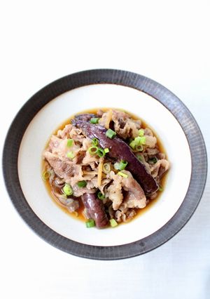 トロ柔♪【牛肉と茄子のしぐれ煮風】-レシピのメイン写真