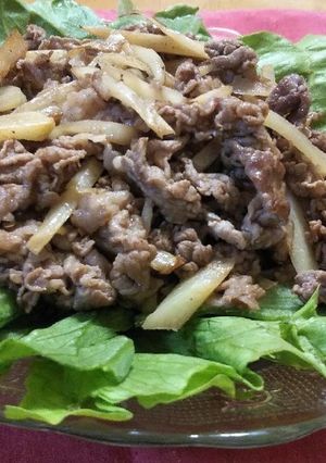 新生姜と牛肉の炒め物-レシピのメイン写真