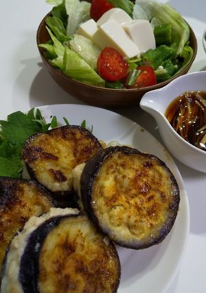 なすの鶏むね挟み焼き ポン酢ソース-レシピのメイン写真
