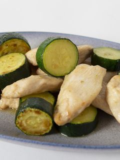 ズッキーニと鶏肉のゆずこしょう炒め-レシピのメイン写真