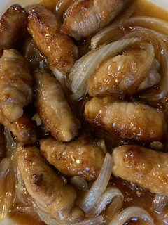豚バラと玉ねぎで酢豚風-レシピのメイン写真