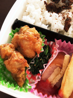 高校生男子唐揚げ弁当-レシピのメイン写真