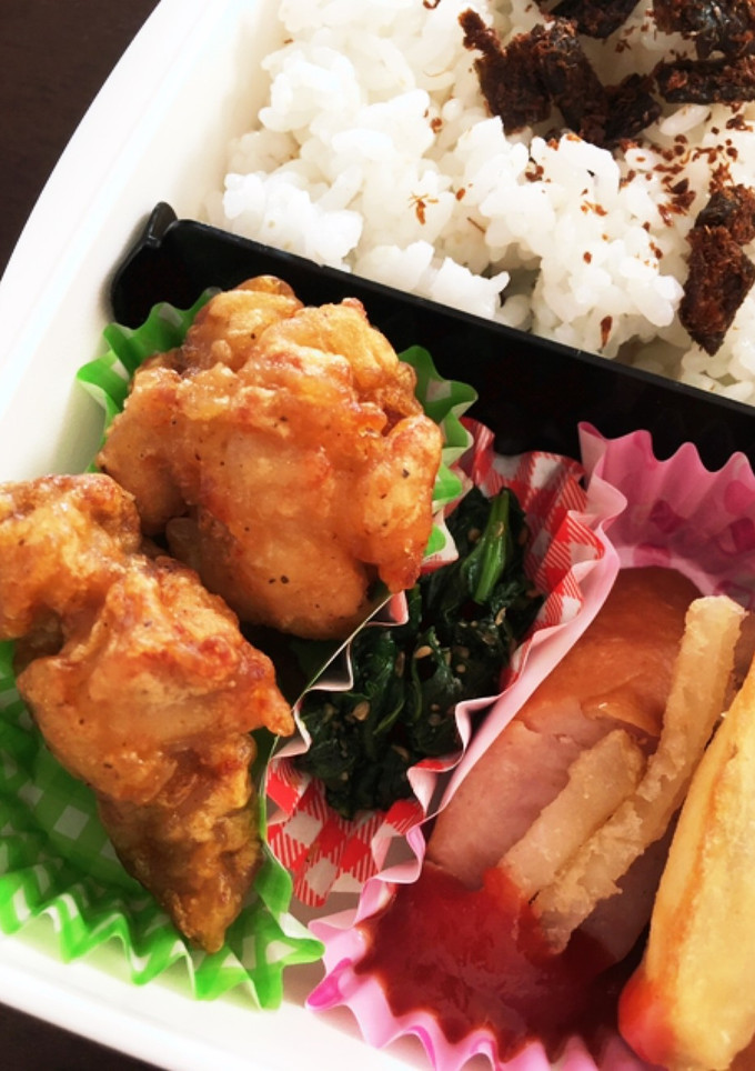 高校生男子唐揚げ弁当-レシピのメイン写真