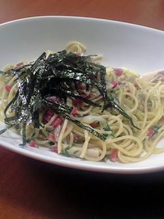 生姜、茗荷、じゃこのきんぴらで和風パスタ-レシピのメイン写真