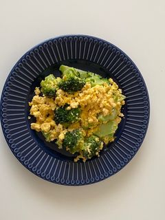ブロッコリーと卵炒め-レシピのメイン写真