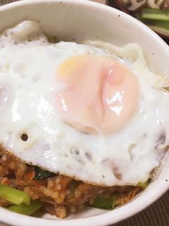 豚キムチ炒飯-レシピのメイン写真