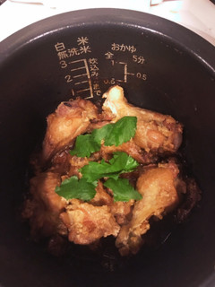 手羽元の梅甘酒ポン酢煮〜炊飯器で-レシピのメイン写真