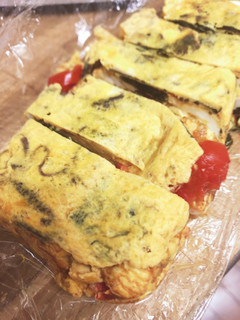 余った酢の物で卵焼き-レシピのメイン写真