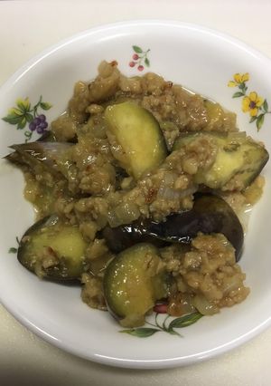 ★茄子のひき肉味噌炒め-レシピのメイン写真