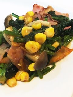 ほうれん草のオイスター炒め-レシピのメイン写真