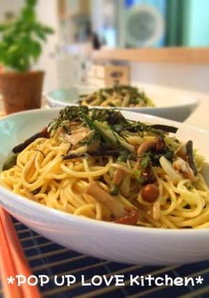 ★山菜パスタ～ゆず胡椒風味～　*Ym*-レシピのメイン写真