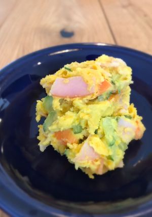 彩り綺麗な☆かぼちゃのポテトサラダ-レシピのメイン写真