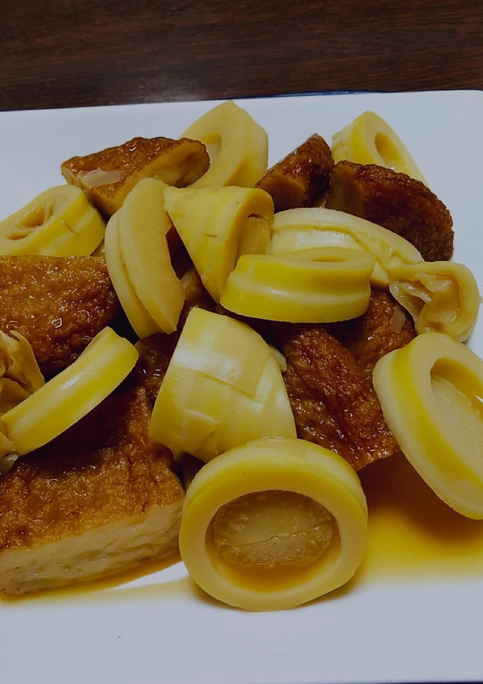 マダケと、さつま揚げの煮物-レシピのメイン写真