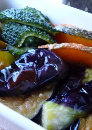 夏野菜のさっぱり揚げ煮びたし-レシピのメイン写真