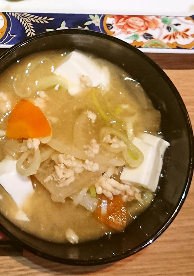 【学校給食】しょうがみそ汁-レシピのメイン写真