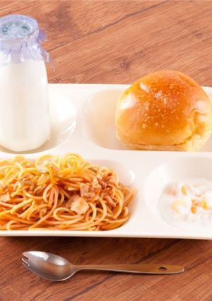 【昭和の学校給食】スパゲッティナポリタン-レシピのメイン写真