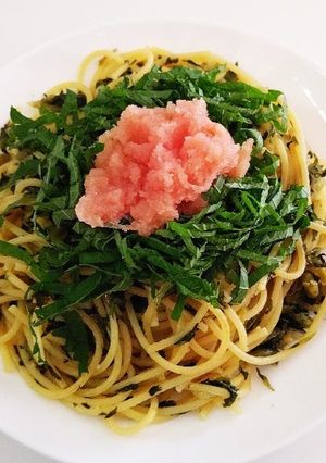 高菜明太子パスタ-レシピのメイン写真