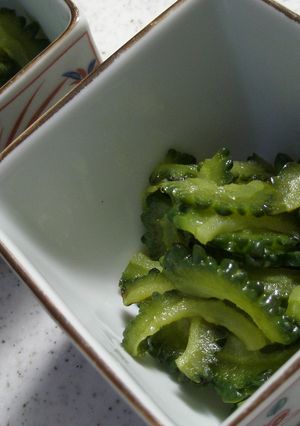 ゴーヤのおいしい酢の物-レシピのメイン写真