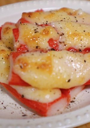 包丁いらず！超簡単カニカママヨチーズ焼き-レシピのメイン写真