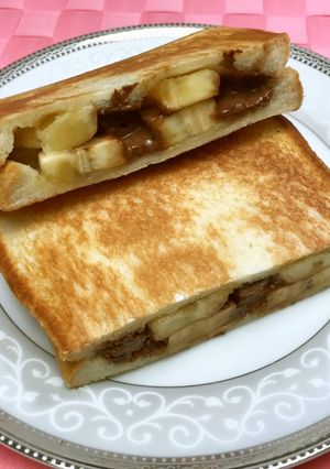 キットカットdeバナナホットサンド-レシピのメイン写真