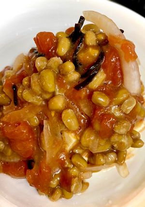 塩昆布とトマトの納豆乗せ冷奴-レシピのメイン写真