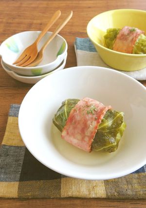 白だしで簡単☆和風ロールキャベツ-レシピのメイン写真