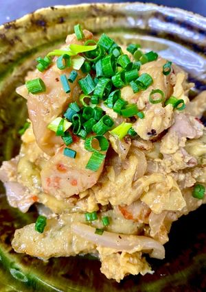 賄い！島かまぼこと豚肉のピリ辛醤油炒め-レシピのメイン写真