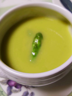 グリーンアスパラのスープ-レシピのメイン写真