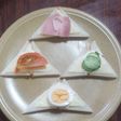 耳まで旨い、三角オープンサンド
