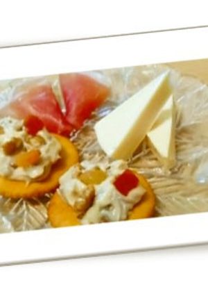 ドライフルーツとくるみのきび糖チーズ-レシピのメイン写真
