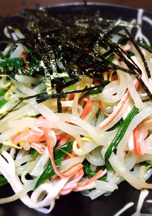 もやしとニラとカニカマのナムル-レシピのメイン写真