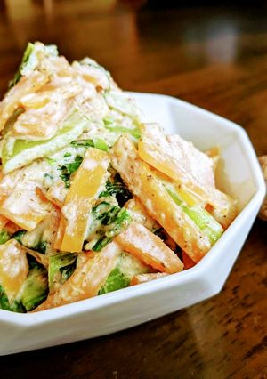 【減塩レシピ】野菜のくるみ和え-レシピのメイン写真