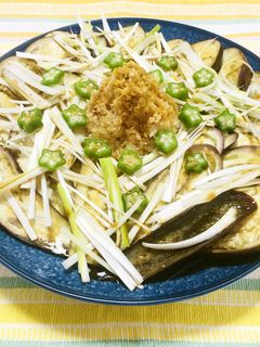 レンジで簡単!蒸し茄子-レシピのメイン写真