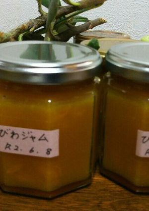 果肉入り！びわジャム！-レシピのメイン写真