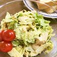 市販の味付け玉子とレタスの簡単サラダ