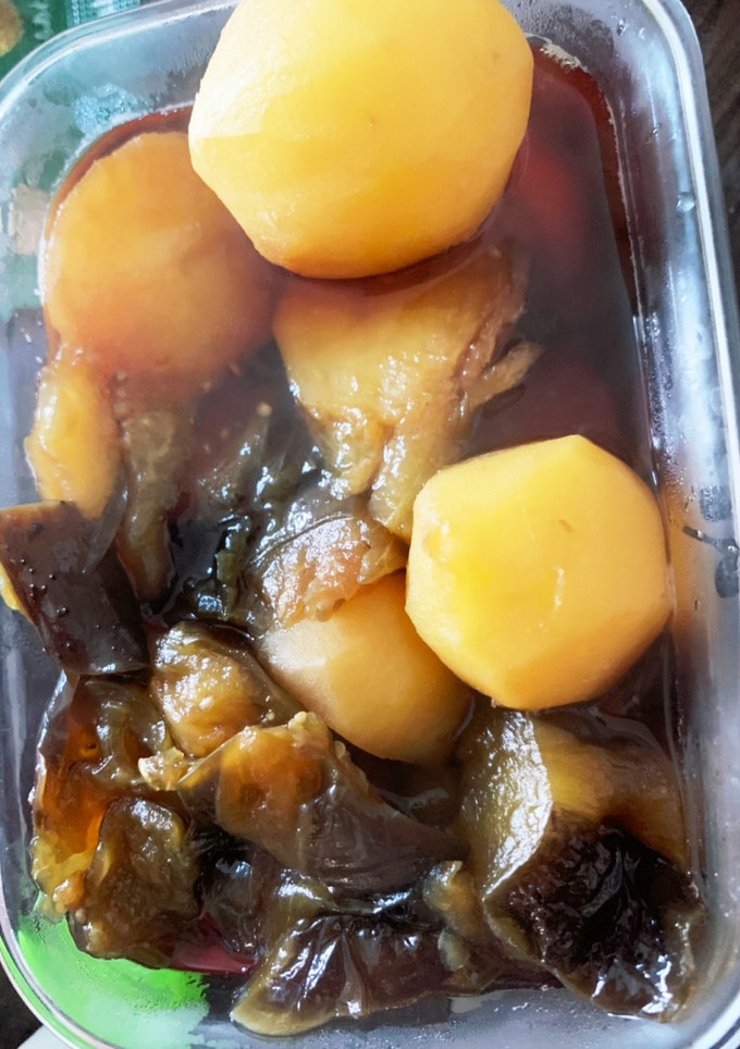ナスとじゃがいもの煮物-レシピのメイン写真