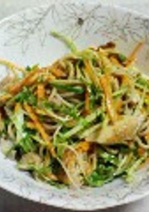 鶏と野菜の和そば byごま風味-レシピのメイン写真