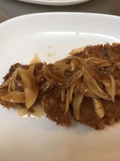 豚カツ玉ねぎソース-レシピのメイン写真