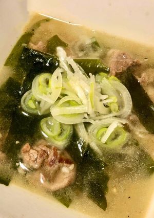 韓国風ワカメスープ☆ ミョック-レシピのメイン写真