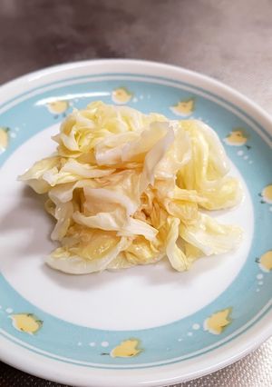 レンチンでキャベツの甘酢-レシピのメイン写真