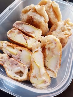 作り置き☆ポテツナチーズの油揚げ包み焼き-レシピのメイン写真