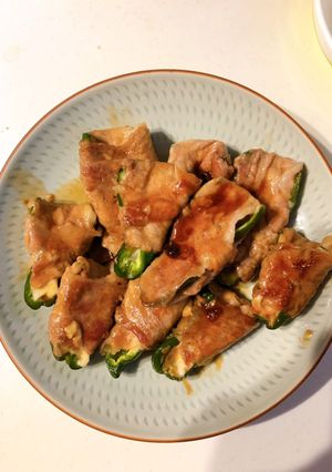 チーズピーマンの肉巻き-レシピのメイン写真