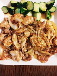 美味しい✨豚こま肉で作るしょうが焼き✨-レシピのメイン写真
