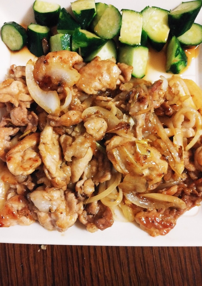 美味しい✨豚こま肉で作るしょうが焼き✨-レシピのメイン写真