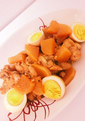 ストウブでかんたん手羽元のポン酢煮-レシピのメイン写真
