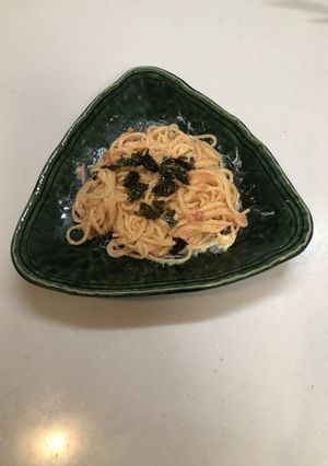 【超絶簡単3ステップ】明太子スパゲッティ-レシピのメイン写真