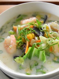 1日分の野菜が摂れるちゃんぽん風スープ-レシピのメイン写真